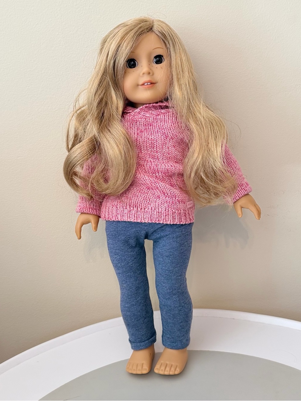 American Girl Truly Me Doll # 24 - Blonde hair, brown eyes & freckles